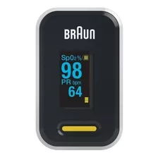 Oximetro De Pulso Braun Bpx800us Para Dedo Frecuencia Cardio