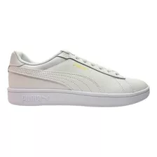 Tenis Puma Casual Smash 3.0 Blanco Mod. 390987