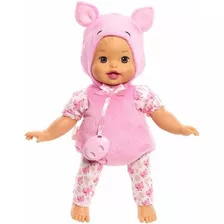 Little Mommy Boneca Dress Up Cuties Pig Dtv57