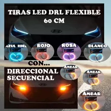 Tiras Led Flexibles Con Direccional Secuencial/ Autos, Motos