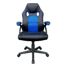 Silla Gamer Doom Para Oficina En Cuero Acolchada Giratoria 