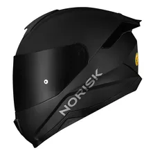 Capacete Norisk Ff802 Razor Black Edition Fosco