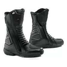 Botas Para Moto Forma Cortina H Dry Negro Impermeables