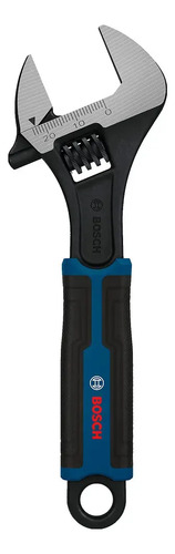 Llave Francesa Ajustable Bosch 6 PuLG 150 Mm Apertura 24mm Azul