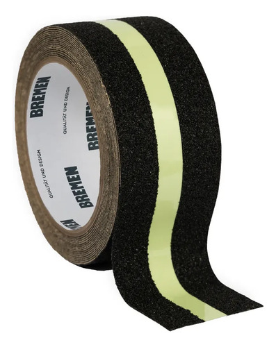 Cinta Antideslizante Bremen 50mm X 5m Fotoluminiscente 8839 Negro