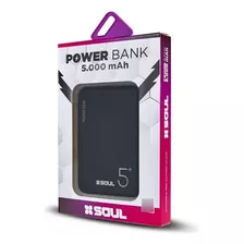Cargador Portatil Power Bank Soul 5000 Mah Dual Usb