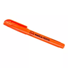 Caneta Pincel Marca Texto Laranja Jocar - 1-4 Mm Não Tóxico