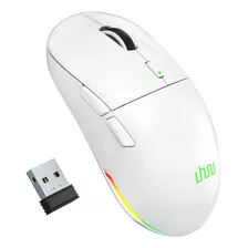 Uhuru Mouse Inalambrico Para Juegos, Sensor Optico De 26000