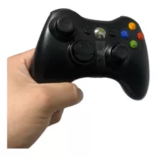 Controle Joystick Sem Fio Microsoft Xbox 360 Black Manete
