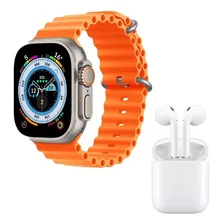  Smartwatch Ultra 8 Reloj + Auriculares Inalambricos 