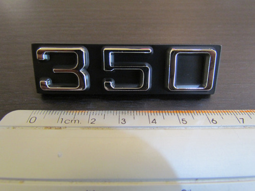 Emblema Chevrolet Motor 350 C10 Camaro Montecarlo Chevelle Foto 6