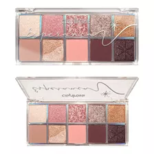 Paleta De Sombras 10 Cores Esperança City Girls Cor Da Sombra Número:1