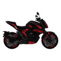 Kit Stickers Reflejantes Tapas Y Rines De Moto Pulsar N160