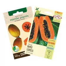 Sementes De Mamão Papaia + Mamão Formosa