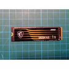 M.2 Ssd Msi Spatium M480 Nvme 1tb 7.500mbyte/s