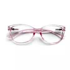 Anteojo P/leer Insbruck Mujer Tendencia Transparente Rosa 