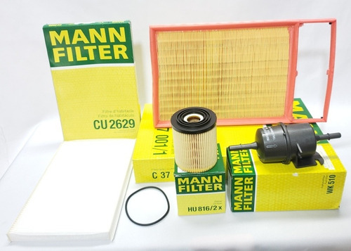 Kit Filtros Fiat Palio Adventure 1.6 14-19 Aire Aceite Cabin Foto 3