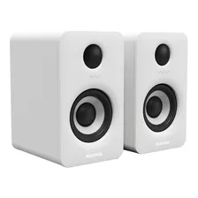 Midiplus Monitores Estudio Activos Midiplus Mi3 Clanco 50w Par