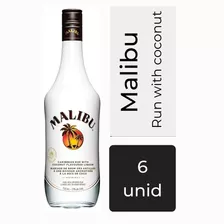 Ron Malibu 750 Ml X 6 Unidades Mp Drinks