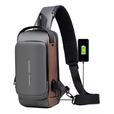 Bolso Bandolera Antirrobo, Mochila Impermeable Con Carga Usb