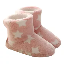 Pantufa Bota Pelúcia Antiderrapante Infantil Bebê 1 A 4 Anos