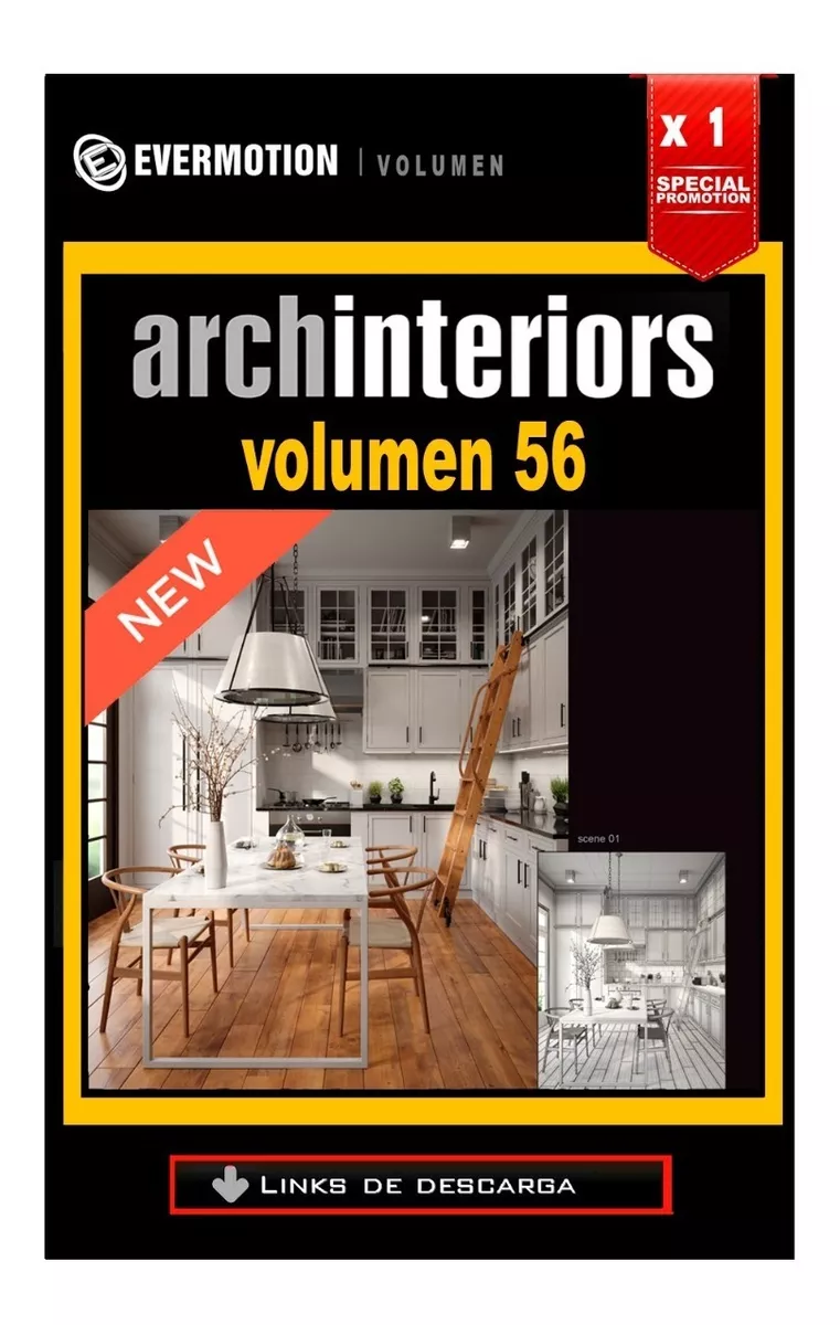 Archinterior | 3ds Max | Evermotion | 53 - 54 | X Ud. Vol.