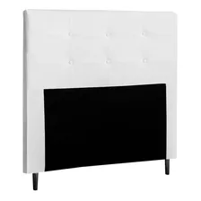 Cabeceira Cama Box Casal Luna 140cm Corano Branco