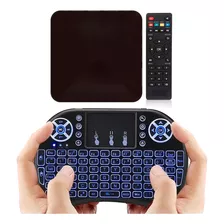 Kit Aparelho Conversor Para Tv + Mini Teclado Sem Fio 