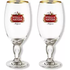 Copa Stella Artois 500ml Pack X2 Unidades En Caja De Regalo