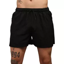 Kit 3 Shorts Masculino Liso Bermuda Praia Mauricinho Tectel