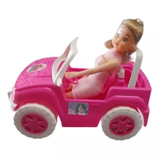 Carro Buggy Unicórnio Mágico Rosa Com Boneca Monte Líbano