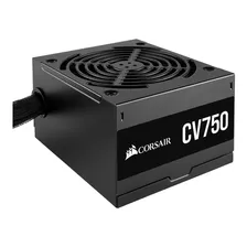 Fuente Poder Corsair Gamer Cv750 750w 80 Plus Bronze Pc Color Negro