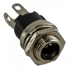 Conector Jack Hembra Chasis - Metal 5.5x2.1mm X 2 Unidades