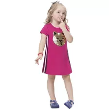 Vestido Infantil Kyly Confeccionado Em Moletinho Leve