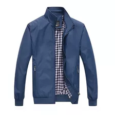 Chaqueta Casual De Negocios Cuello Levantado Para Hombre