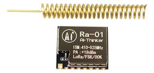Modulo Lora 433mhz Placa Sx1278 Ra-01 Con Antena 410-525mhz