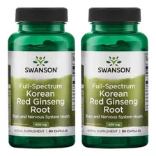 Ginseng Rojo Koreano 2 Frascos 