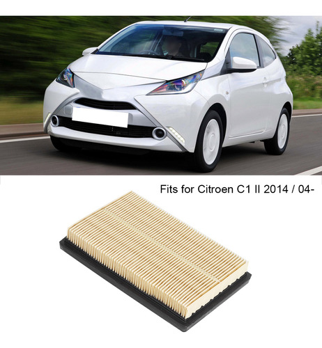 Filtro De Aire De Coche Para Citroen C1 Ii 2014 17801-21060 Foto 5