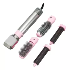 Cepillo Secador Para Cabello 5 En 1 Rosa