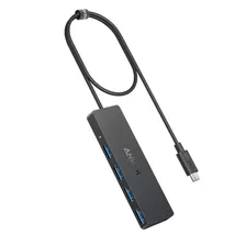 Hub Anker Usb C, Hub Usb 3.0 De 4 Puertos Con Transferencia