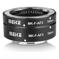 Meike Mk-f-af3 Auto Fucus Macro Tubo De Extensión Compatible