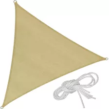 Malla Sombra Vela Toldo Triangular 3x3mts Jardin Filtro Uv50