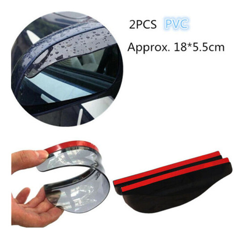 Espejo Retrovisor Universal Para Coche Y 2x, Tabla De Lluvia Foto 4