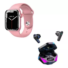 Combo Smart Watch I9 Pro Max Serie 9 + Auriculares X15 Pro