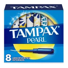 Tampones Tampax Pearl Flujo Regular, 8 Un