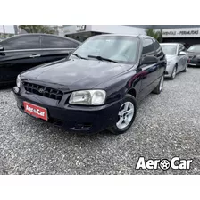 Hyundai Accent Gs. A/a 1.5 2003 Oportunidad! Aerocar