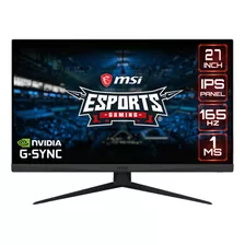 Monitor Gamer 27 Msi Optix G273 1ms 165hz Fhd G-sync Hdmi Dp