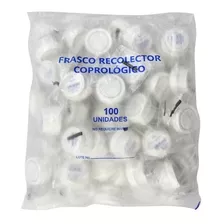 Frasco Recolector Muestra Coprológica (lb04) X 100 Unds