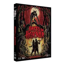 Grito De Horror - 1 Pôster 2 Cards 1 Livreto 1 Bluray 1 Dvd