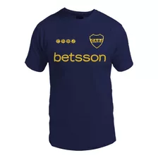 Remera De Boca Juniors / Escudo / Sigla / De Algodón